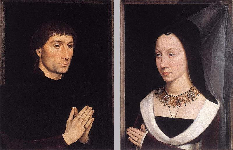 MEMLING, Hans Tommaso Portinari and his Wife wh china oil painting image